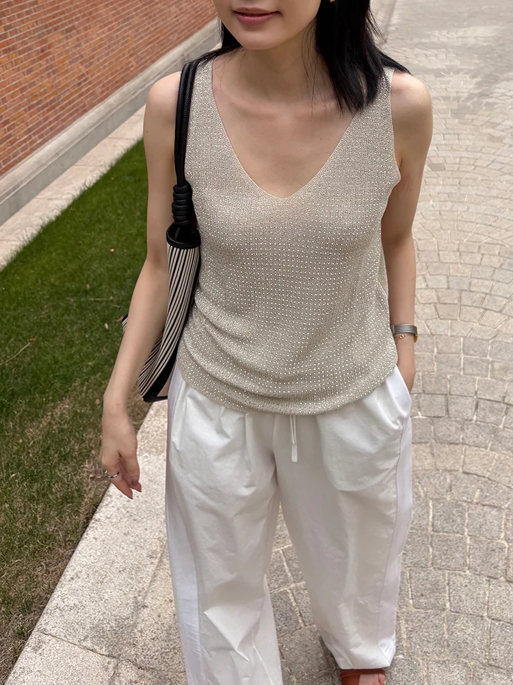 

Специальное предложение: Женский летний жилет с уникальным дизайном, украшенный стразами, с термоаппликацией, приталенный, верхняя одежда