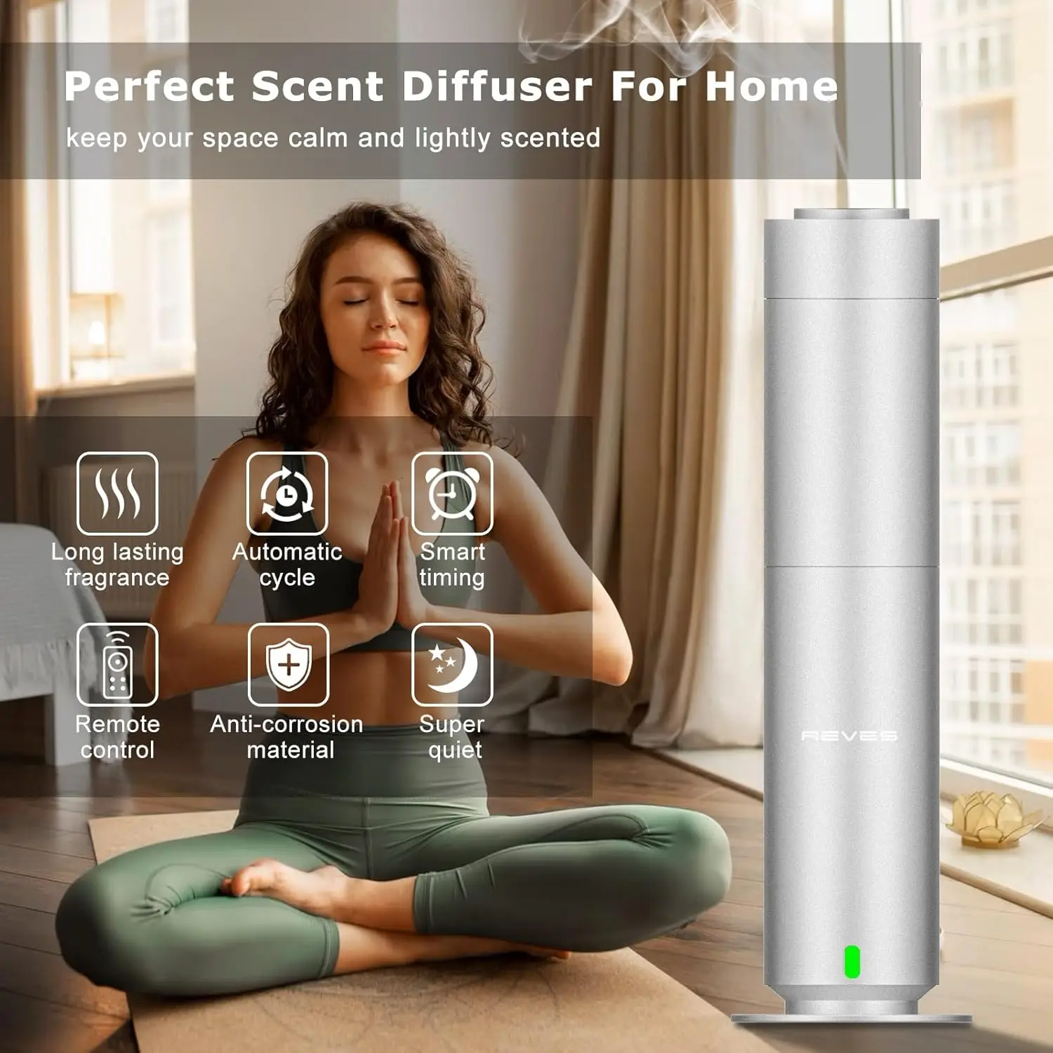 Diffuser Hine For Hotel-Scent Air Hine For Home-Diffusers For Home-Waterl Ential Oil Diffusers-Studio Scent Diffuser-Large