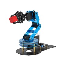 6 DOF Robot Arm Metal Alloy Servo Clamp Claw Mechanical Arm for Arduino Robot DIY Kit with Ps2 Control NANO Programmable Robot