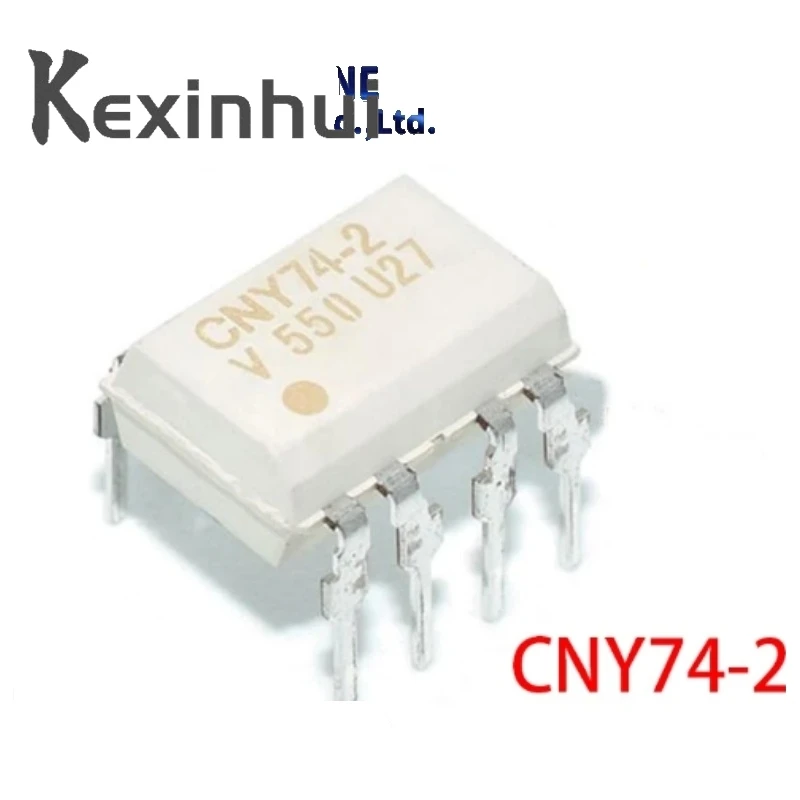 10pcs/lot New CNY74-2 CNY74-2H Optocoupler Isolator Line DIP8 Original