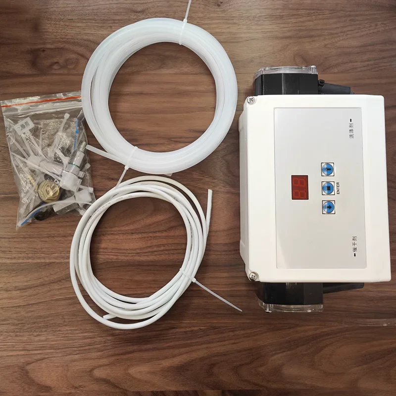 موزع غسيل المستودعات الكهربائي الأوتوماتيكي بشهادة CE لغسالة أطباق المنظفات الكيميائية للمطبخ