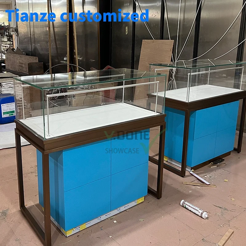 

[Customized]Most Best Seller Most Wanted Products Reasonable Price Elegant jewelry showcase display cabinet jewelry display