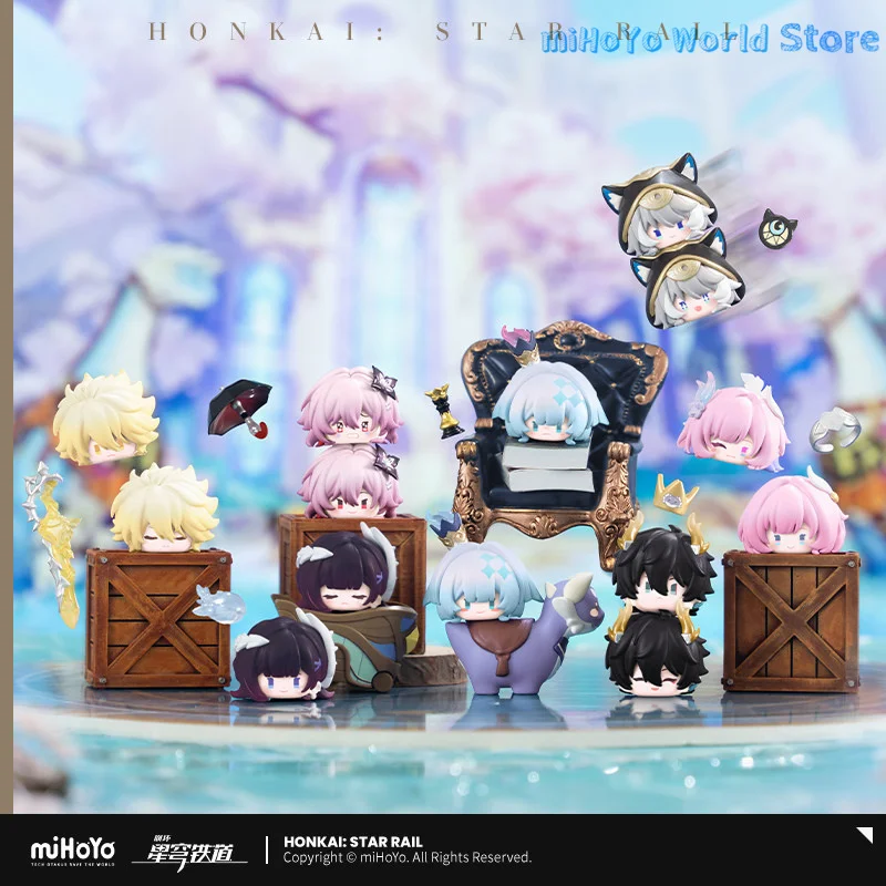 Original MiHoYo Honkai: Star Rail AMPHOREUS Hero Series Stacking Music Stacking Ornament Second Bullet Q version Model Gifts