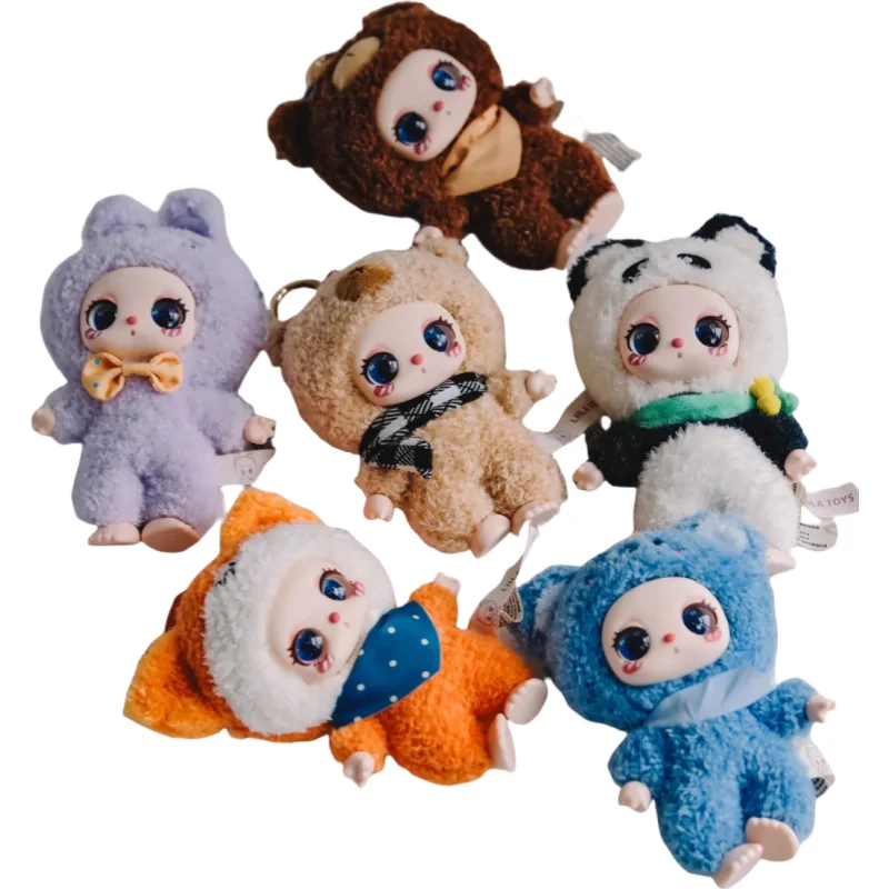 Liila V2 Zoo Blind Box 6pcs Cute Plush Doll Set