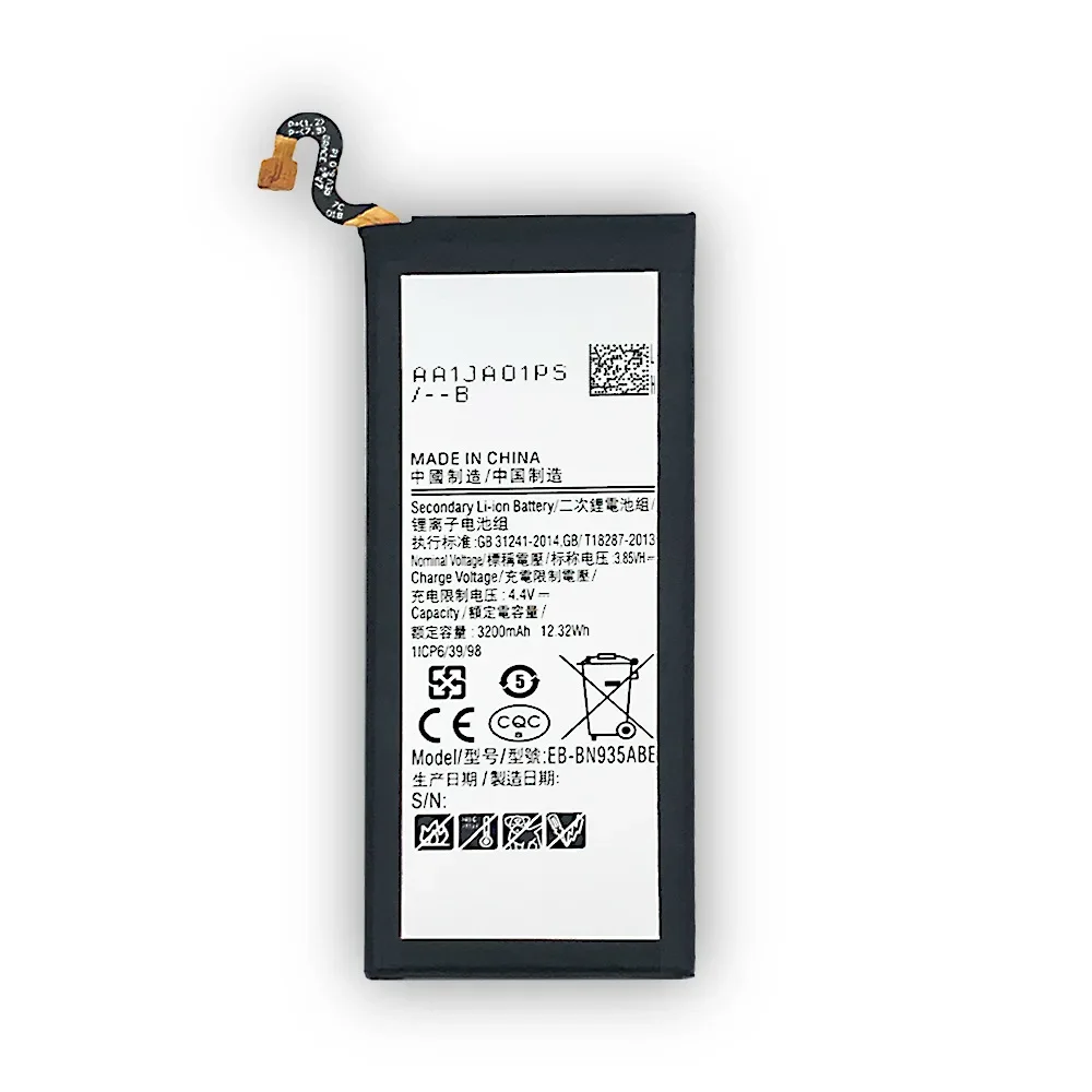 EB-BN935ABE Replacement Battery For Samsung Galaxy Note 7 Note FE N935S N935 N935K N935L N930W8 Note FE N935F Bateria