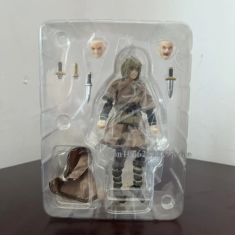 Figma 608 Thorfinn Vinland Saga عمل نموذج لجسم المشتركة المنقولة دمية هدية عيد ميلاد للأصدقاء رف الكتب ديكور اللعب 14 سنتيمتر