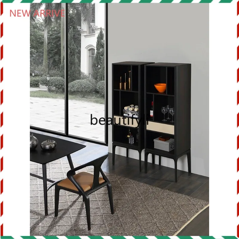 

D2520 Italian Style Modern Living Room Entrance Cabinet New Chinese Style Solid Wood Dining Room Decorative Cabinet