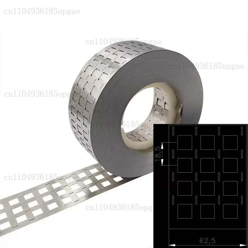1KG Nickel Strip 2P 3P 4P 5P 6P 0.15*18.5mm Nickel Plated Steel Strip For 18650 Lithium Battery Pack Welding Tape Nickel Belt