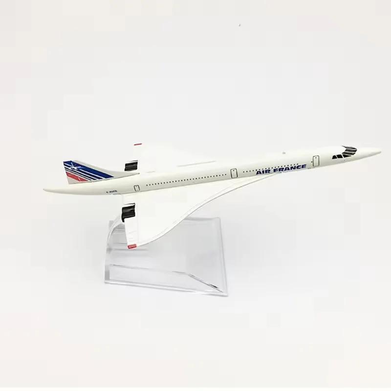 16 سنتيمتر 1:400 مقياس كونكورد الهواء الفرنسية/الخطوط الجوية البريطانية الولايات المتحدة كونكورد طائرة نموذج طائرة طائرة سبيكة دييكاست طائرة