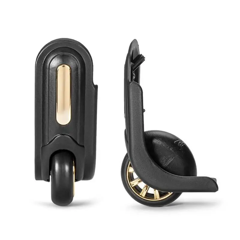 D46D 1 Пара чемоданные колеса замена молчания багажные колеса запасные колеса для ремонта