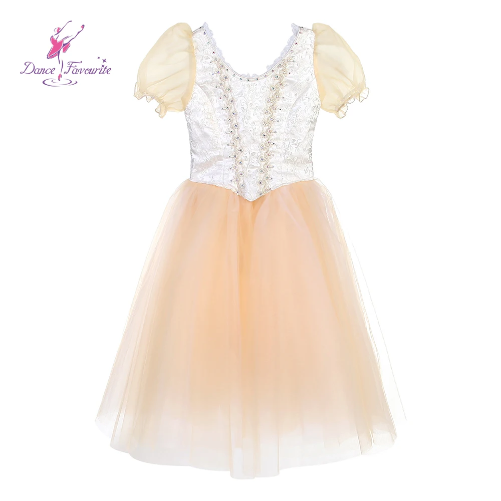 Dance Favourite Ballet Tutus B23031 Ivory Top Bodice Romatic Tutu Made-to Measured Size TutuStage Performance Ballet Tutu