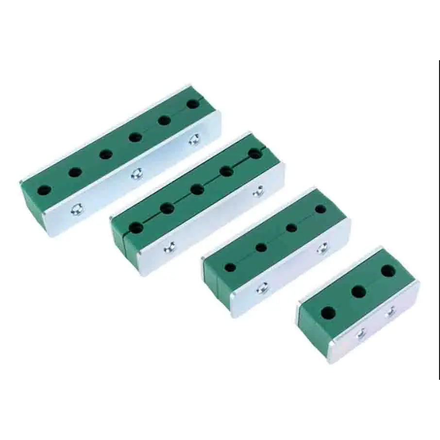 4PCS Plastic Pipe Bolted Clips Clamp Tube Fastener Kit with 3-6 Holes Options for Diameter 6mm-20mm Home Improvement