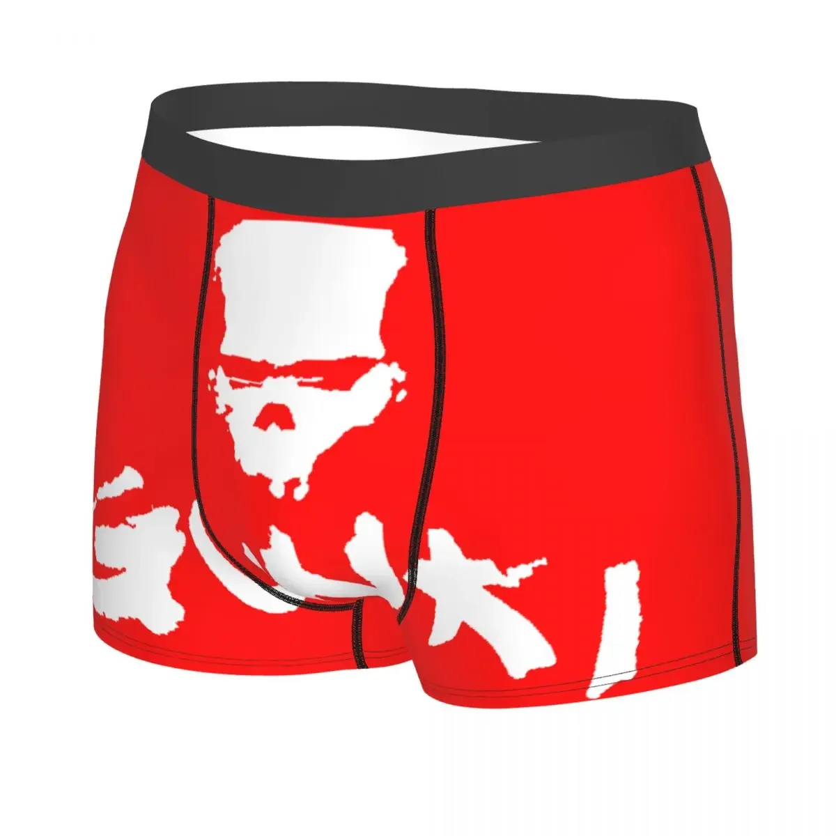 Male Novelty Gunkis Fishing Rod Underwear Fish Boxer Briefs Soft Shorts Panties Underpants