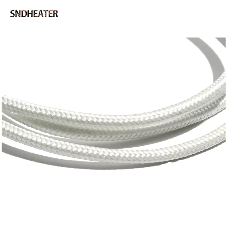 SNDHEATER 1 متر 5 متر 10 متر مقاومة درجات الحرارة العالية معزول الكهربائية الميكا كابل من الألياف الزجاجية مرنة النحاس المقاومة سلك النوى