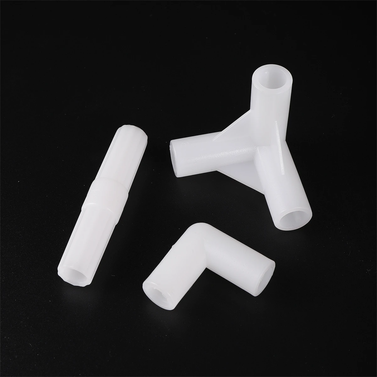 

Inner Diameter 8mm White Pipe Connector Right Angle Tee Elbow Straight Coupling Balcony Plant Irrigation DIY Shelf Pipe Fittings