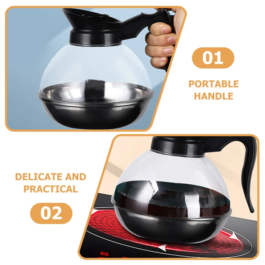 

Stovetop Tea Kettle 1.6L Induction Coffee Pot Heat Resistant Handle Non Slip Ergonomic Grip Smooth Flow Water Boiler