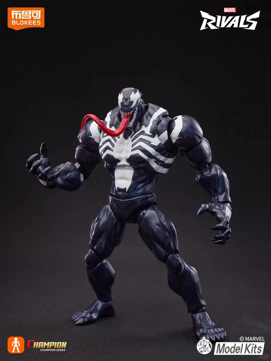 Blokees Marvel Champion Class Figures Spider-Man Venom Action Figures Movable Toys Assembled Model Gift