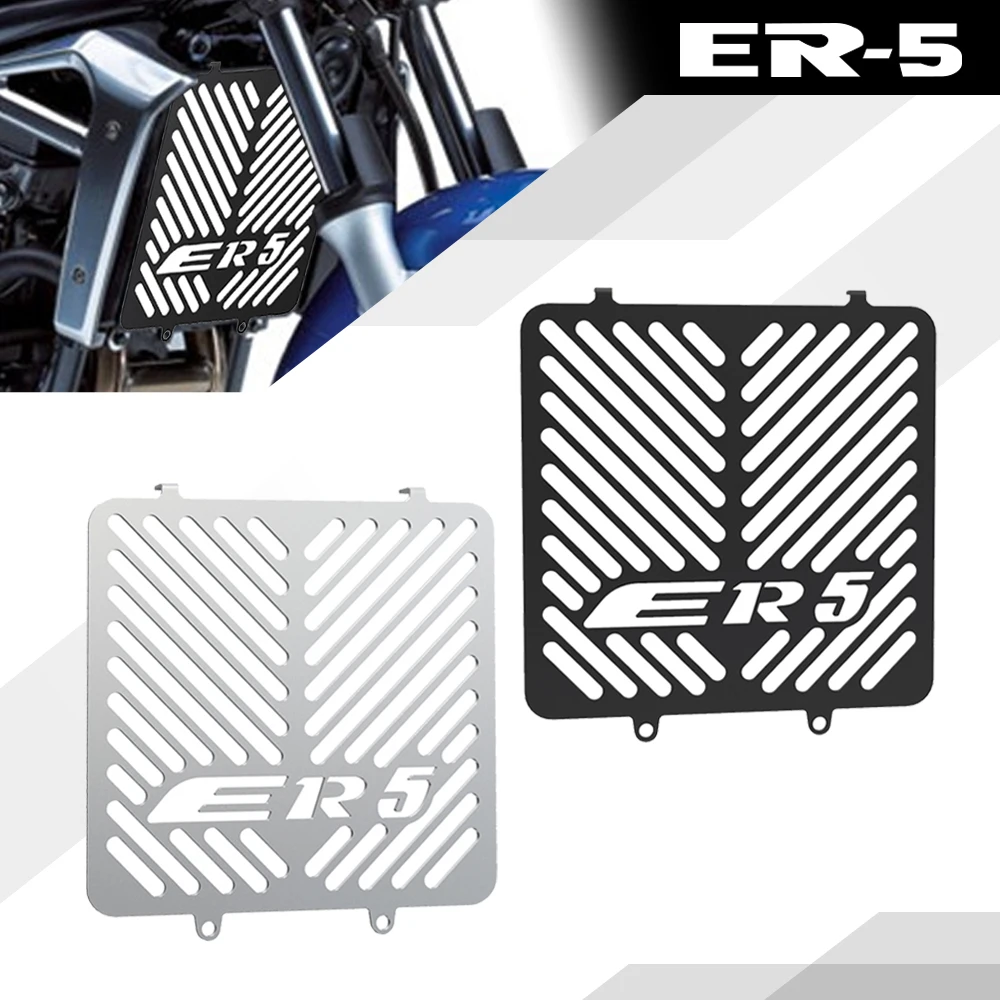 

Motorcycle Accessories For Kawasaki ER5 ER-5 ER 5 1997-2006 2005 2004 2003 2002 2001 Radiator Grille Guard Grill Cover Protector