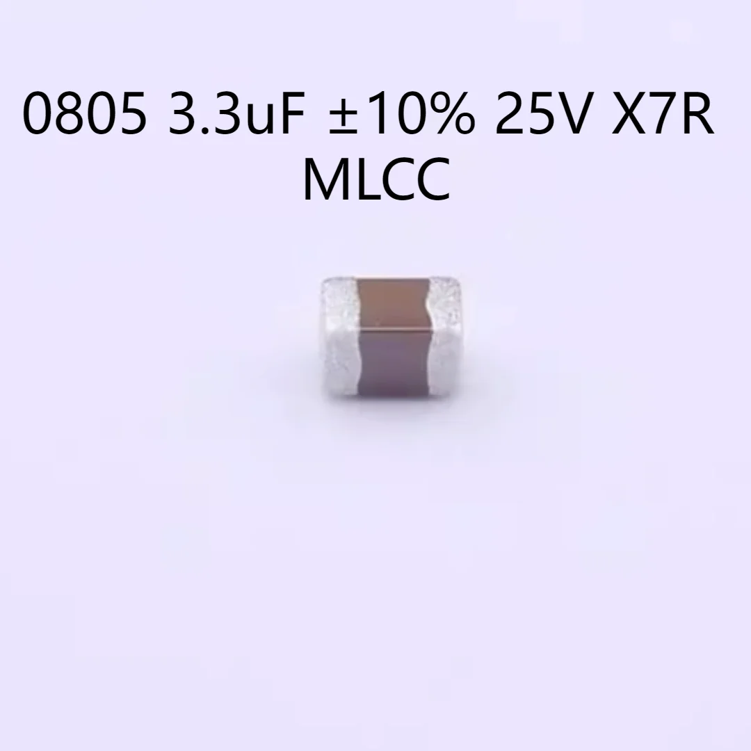 2000PCS/LOT C2012X7R1E335KT000N Capacitor 0805 3.3uF ±10% 25V X7R MLCC