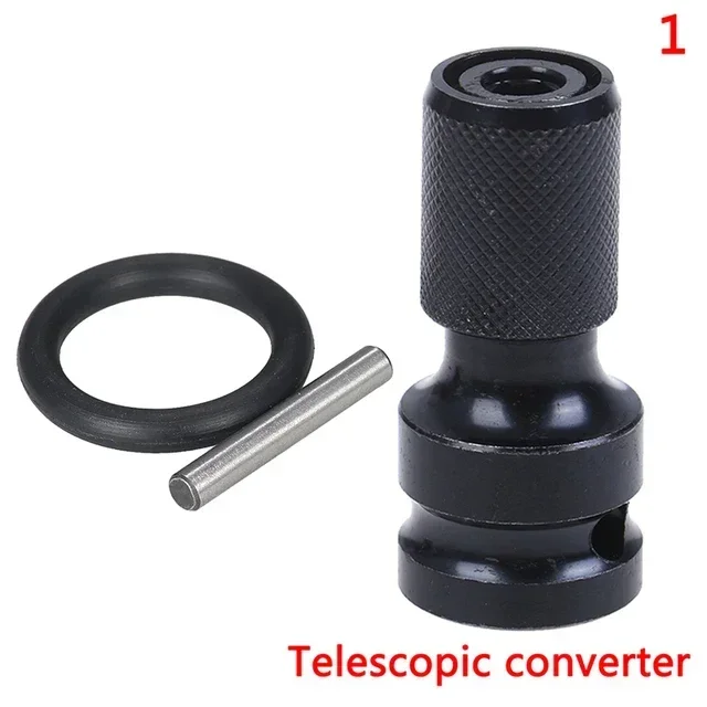 Imagem -05 - Conjunto de Aço Quadrado para Chave de Soquete Hexagonal Catraca Adaptador Conjunto Chave Conversor Unidade Ferramentas Impacto Vendido Bem 1