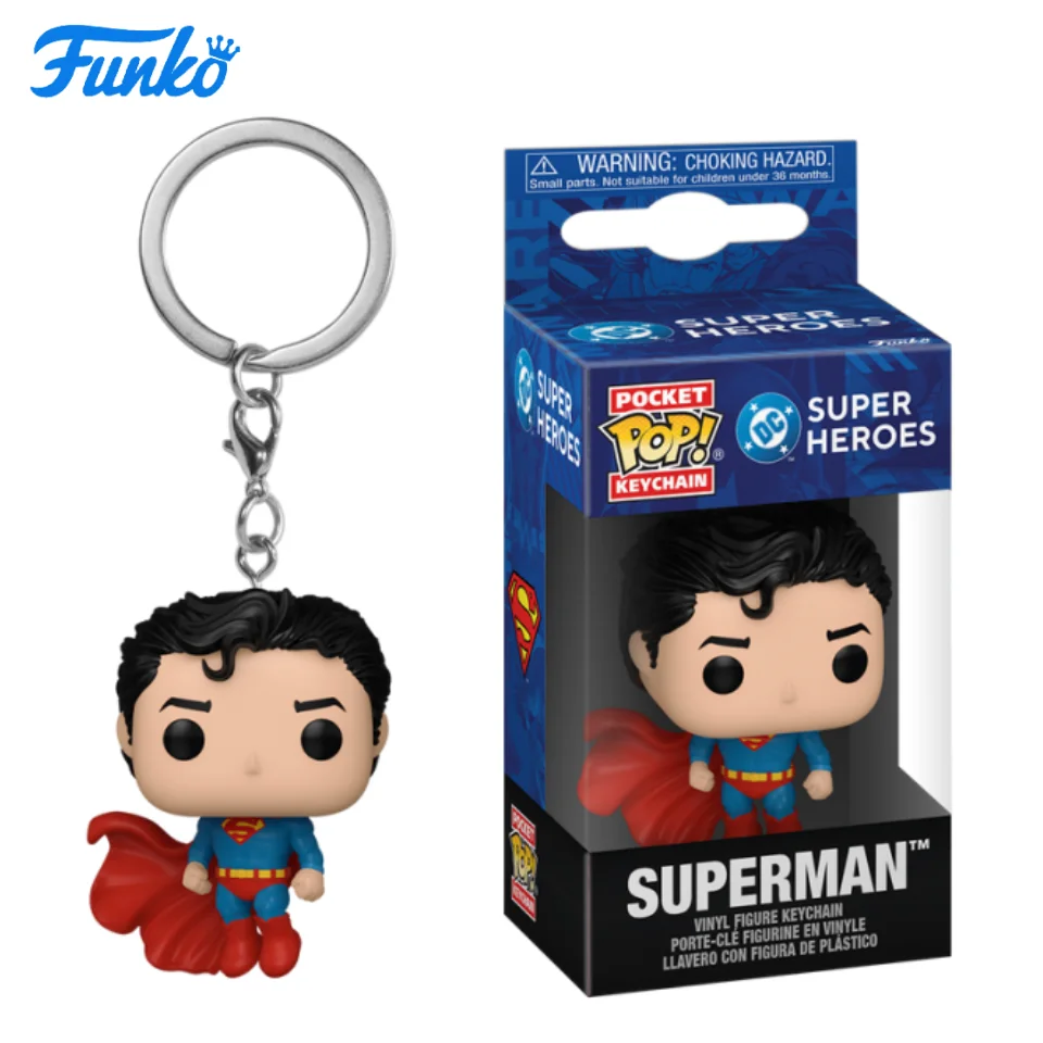 

Funko Pop Keychain: Dc New Universe Superman - New Year's Gift - Great Gift for Friends and Family for Christmas, New Year, and Birthdays, Pop Culture Decoration, Birthday Gift, Comic Book Collectible, Officially Licensed Merchandise, Premium Collectible,