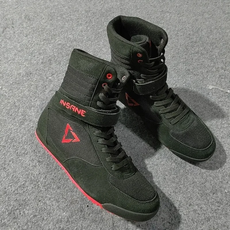 2026 Professional Wrestling Shoes Men Women Anti Slip Boxing Shoes For Couples Top Quality Fighting Boots Unisex Gym Training Sh