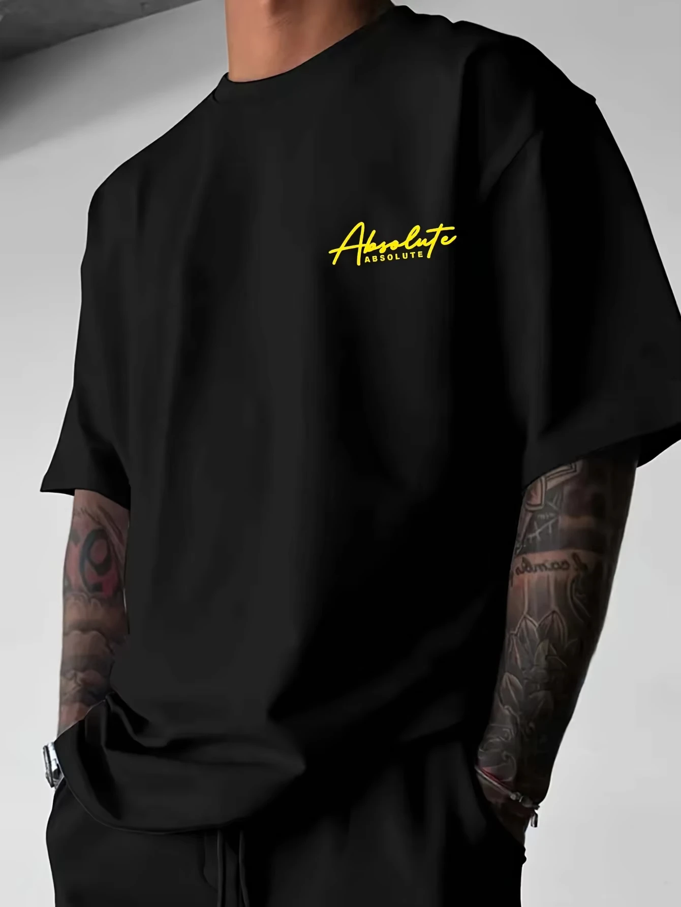 JDM Absolute Speed Double‑Sided T‑Shirt Modified Drift Car Graphic Coordinates Print Unisex Oversized White Streetwear Tee