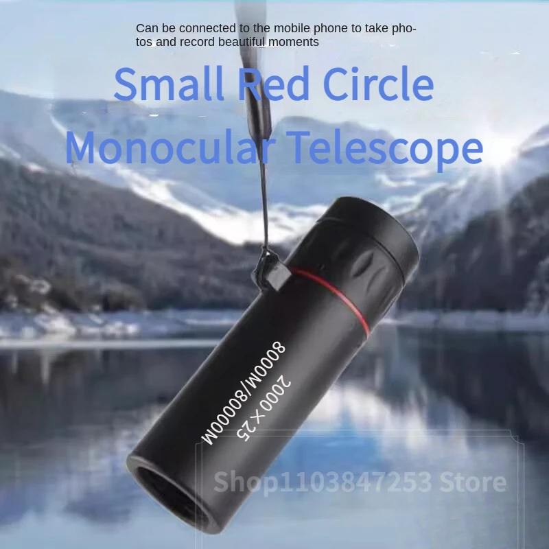 HD Monocular Telescope with Phone Holder 2