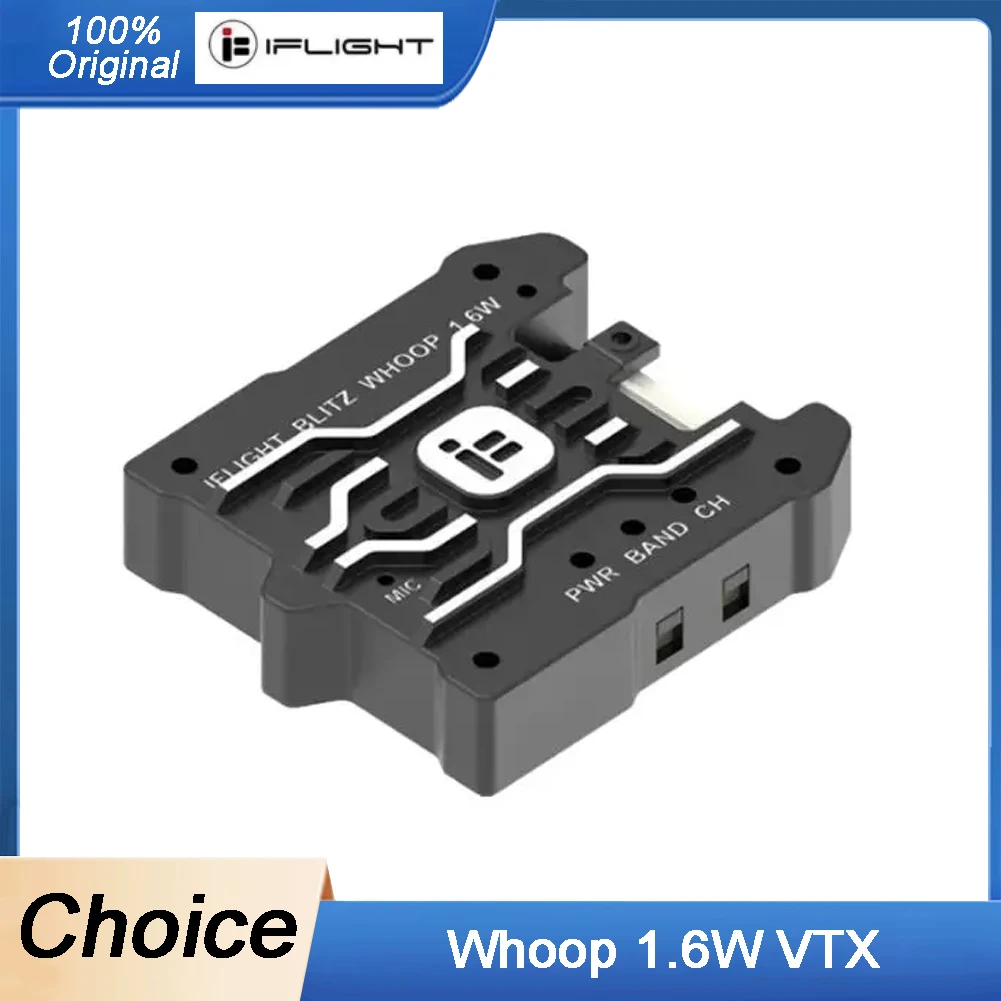 

iFlight BLITZ Whoop 1.6W VTX Video Transmission 1600mW 25.5x25.5mm LongRange For RC FPV Racing Drone