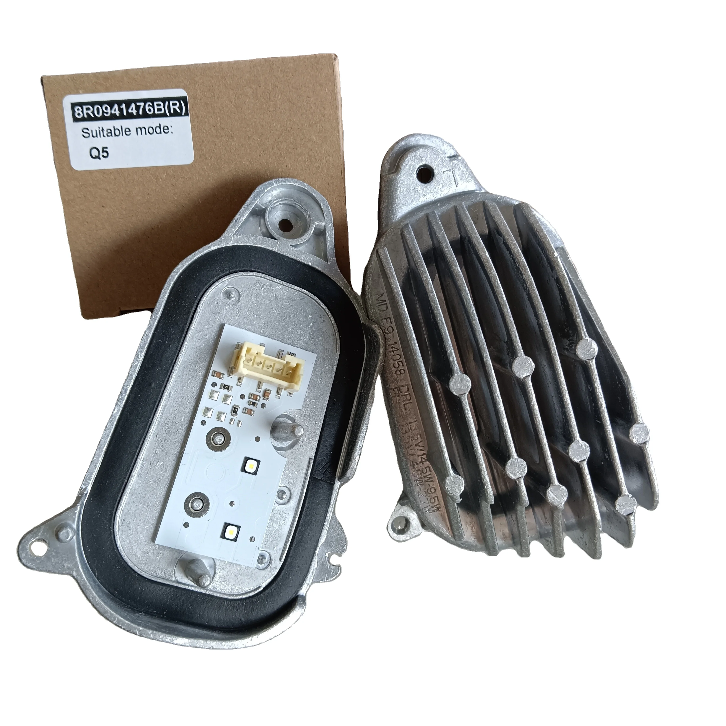 

Противотуманные фары OE 8R 0941475 Б 8Р 0941476 B Фара светодиодный DRL модуль управления балластом для Q5 SQ5 8R внедорожник ангельские глазки свет