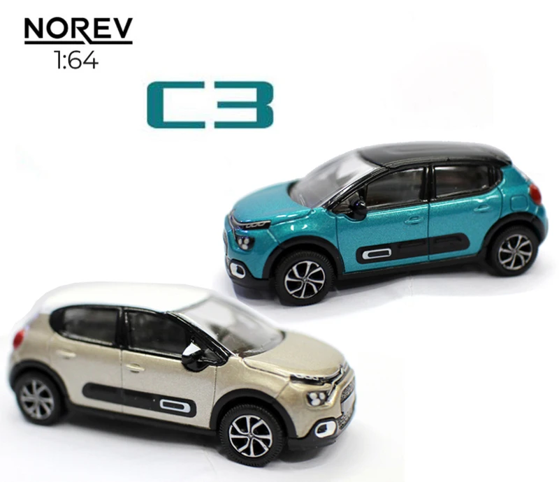 New 1:64 Citroen C3 SUV Alloy Car Model Diecasts & Toy Vehicles Toy Cars Kid Toys For Children Gifts Boy Toy