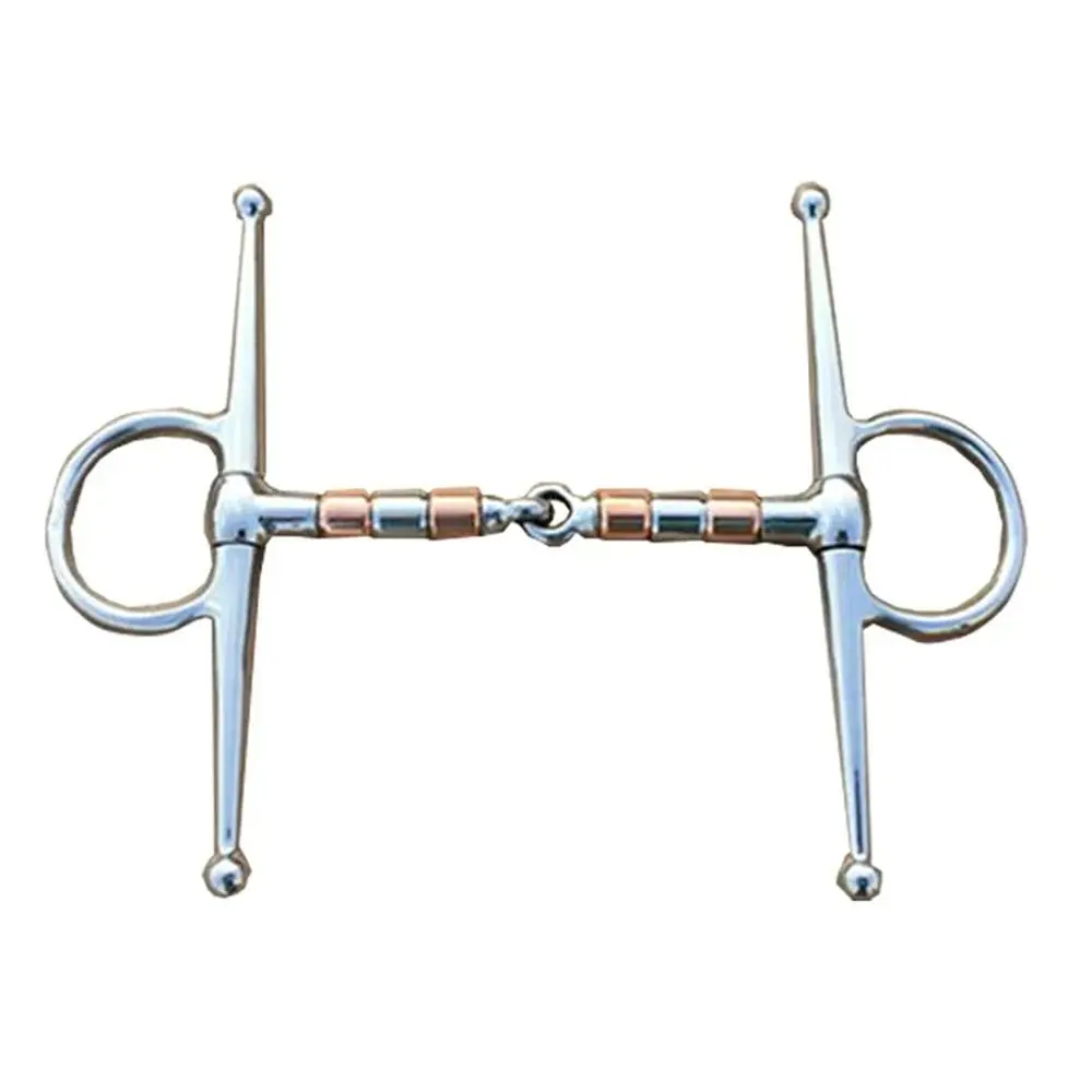1Pcs Durable H Shape Horse Bit Sturdy Stainless Steel Horse Mouth Ring Stallion Training Bit Equestrian Equipment