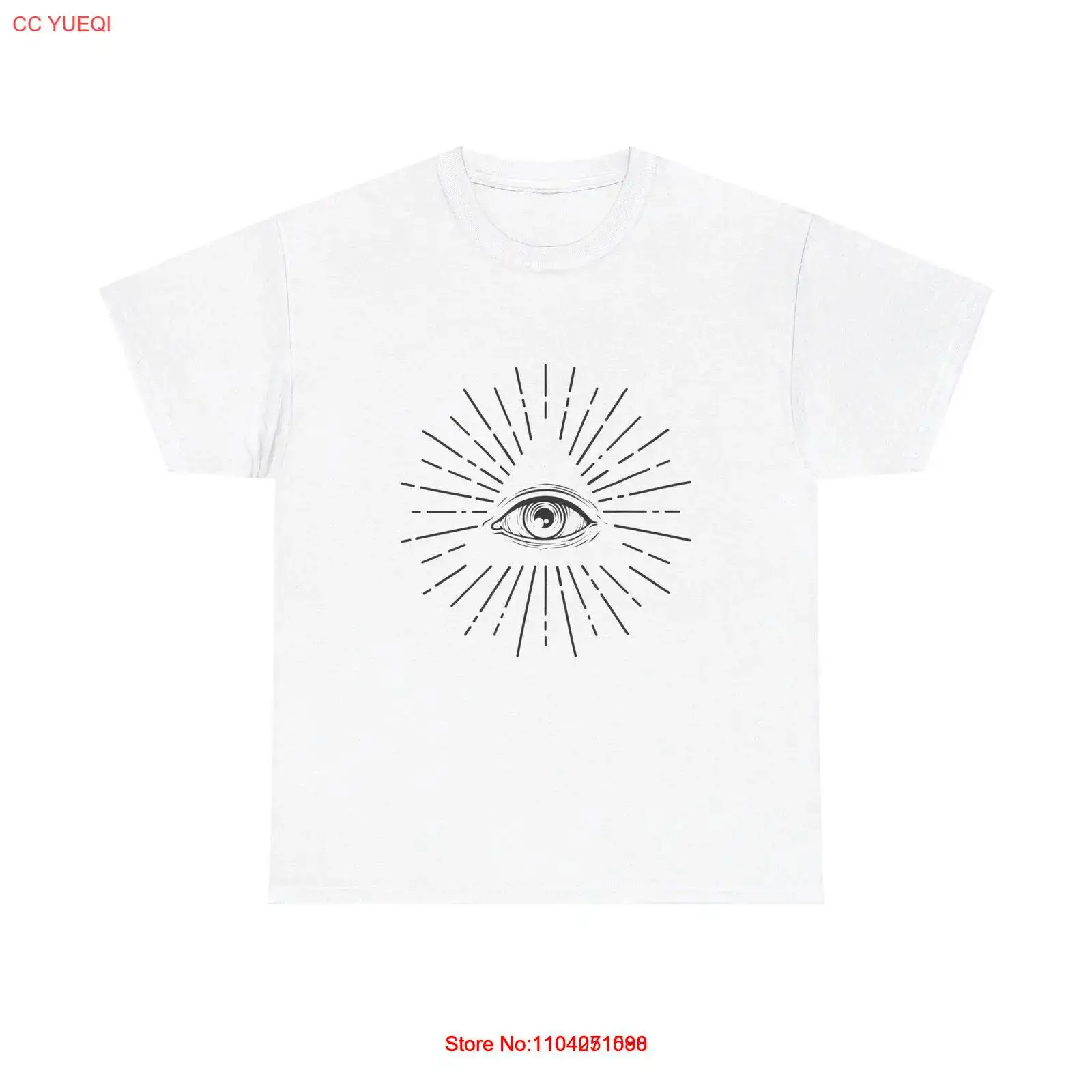 Illuminati Eye T-Shirt - cool esoteric occult amulet witchcraft magic mystic art