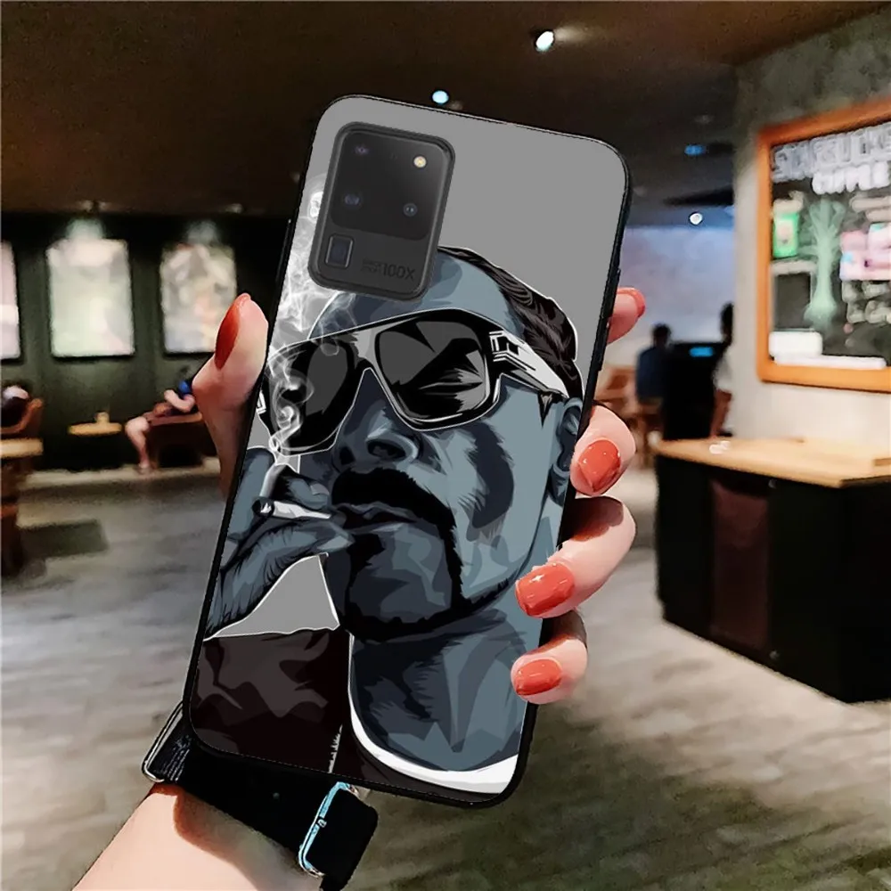 Snoop Dogg Rapper Phone Case For Samsung S 9 10 20 21 22 23 30 23plus Lite Ultra FE S10lite Fundas