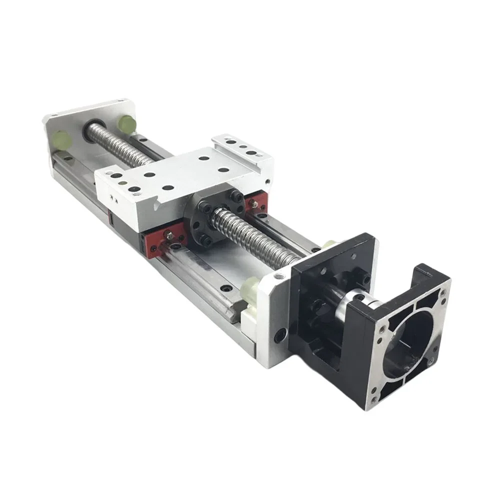 Imagem -02 - Kits de Alumínio do Motor Deslizante Guia Linear do Trilho Ballsscrew Sfu1605 1610 12 nm nm 3nm Nema23 57 100 1000 mm 2x15 mm