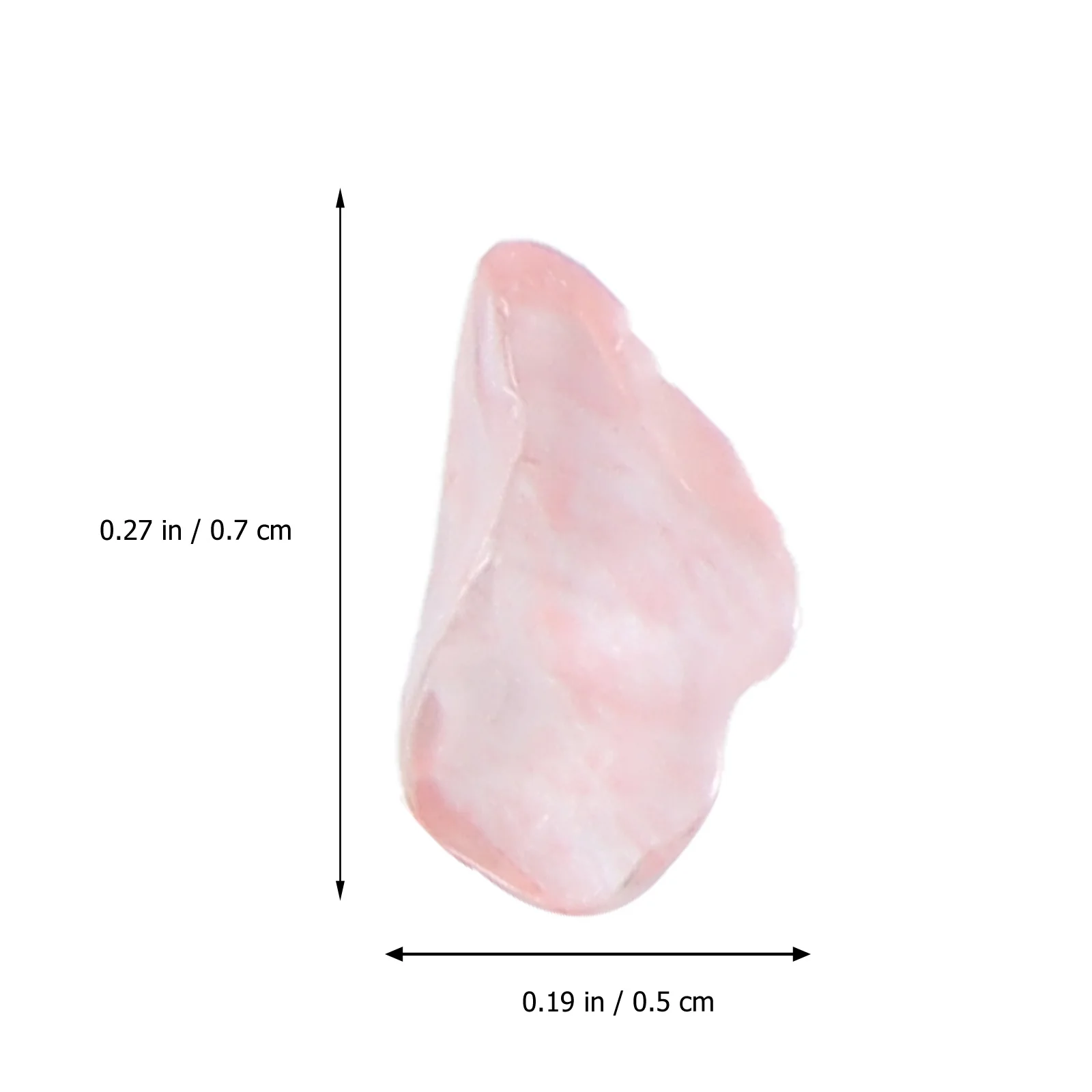 

Natural Crystal Pebbles 100G 5-7Mm Decorative Stones for Fish Tank Aquarium Garden Landscaping Glow Healing Small Crystal Stone