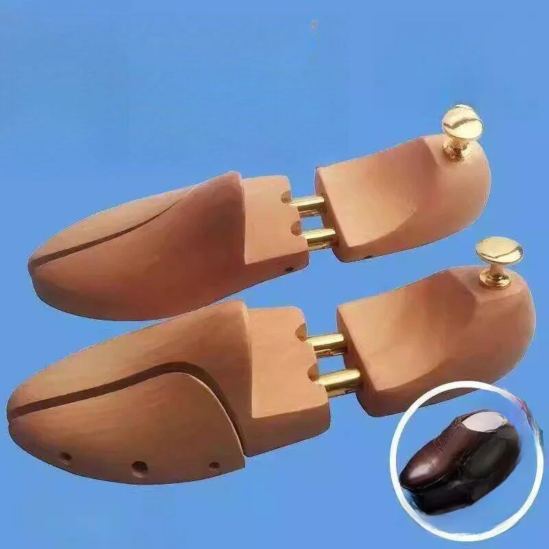 estirador-de-zapatos-ajustable-de-cuero-y-madera-evita-arrugas-mantiene-la-forma-madera-premium-forma-de-Arbol-de-loto