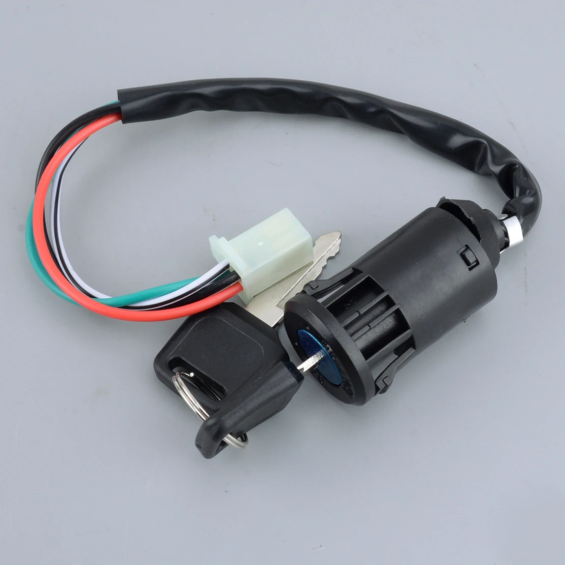 

Motorcycle 4 Wire Ignition Switch Key Universal For 50cc 70cc 90cc 110cc 150cc 250cc Dirt Bike Pocket Bike ATV