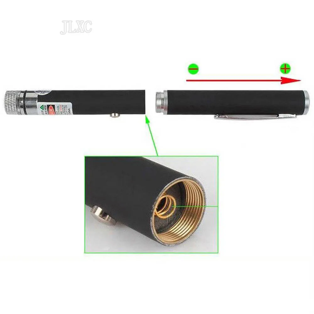 (Do not provide batteries) Green Red Laser Pointer Teaching Tool Pet Automatic Cat Toys Laser Focus Lazer Pen Combination view 3