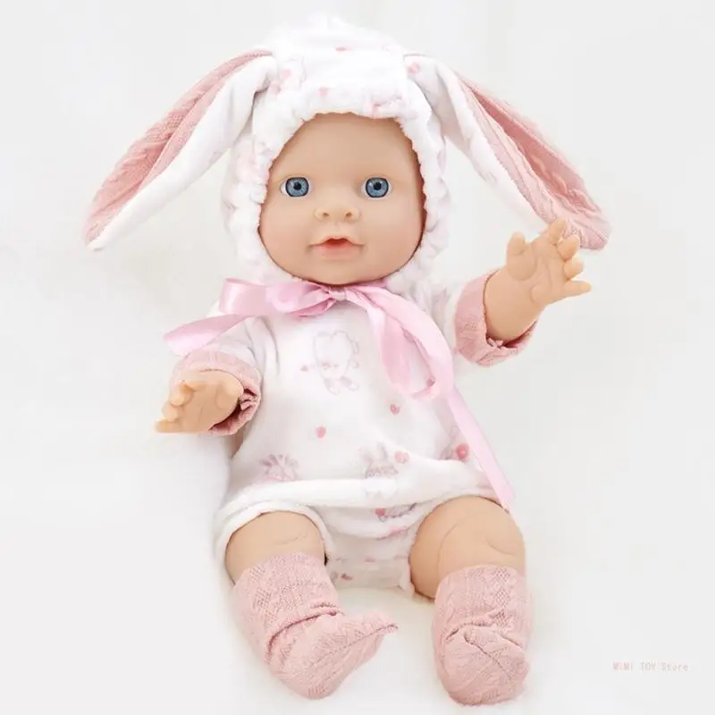 Lifelikes Soft Baby with Sleepwears and Hat Decoration for Children Over