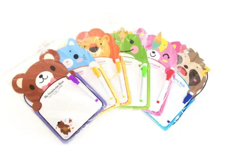 Reusable Baby Writing Pad Includes A Pen Cute Animal Shapes Handwriting Erasable Various Styles Available Painting Toys Gifts