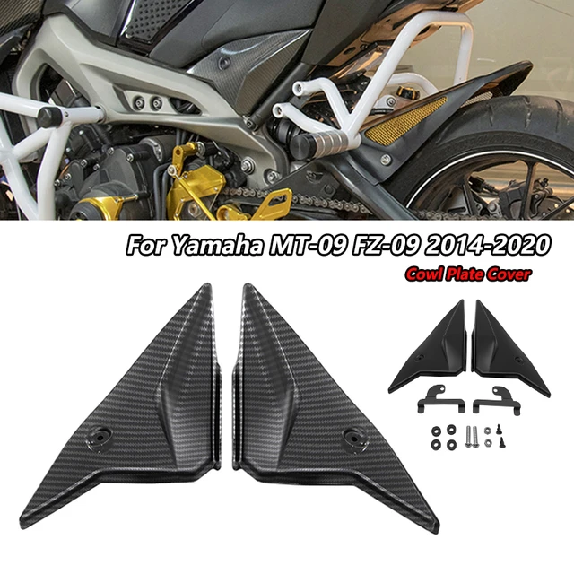 Fit for Yamaha MT-09 FZ 09 MT09 FZ09 2014 2015 2016 2017 2018 2019 2020  Carbon Fiber Side Panels Cover Fairing Cowl Plate Cover - AliExpress