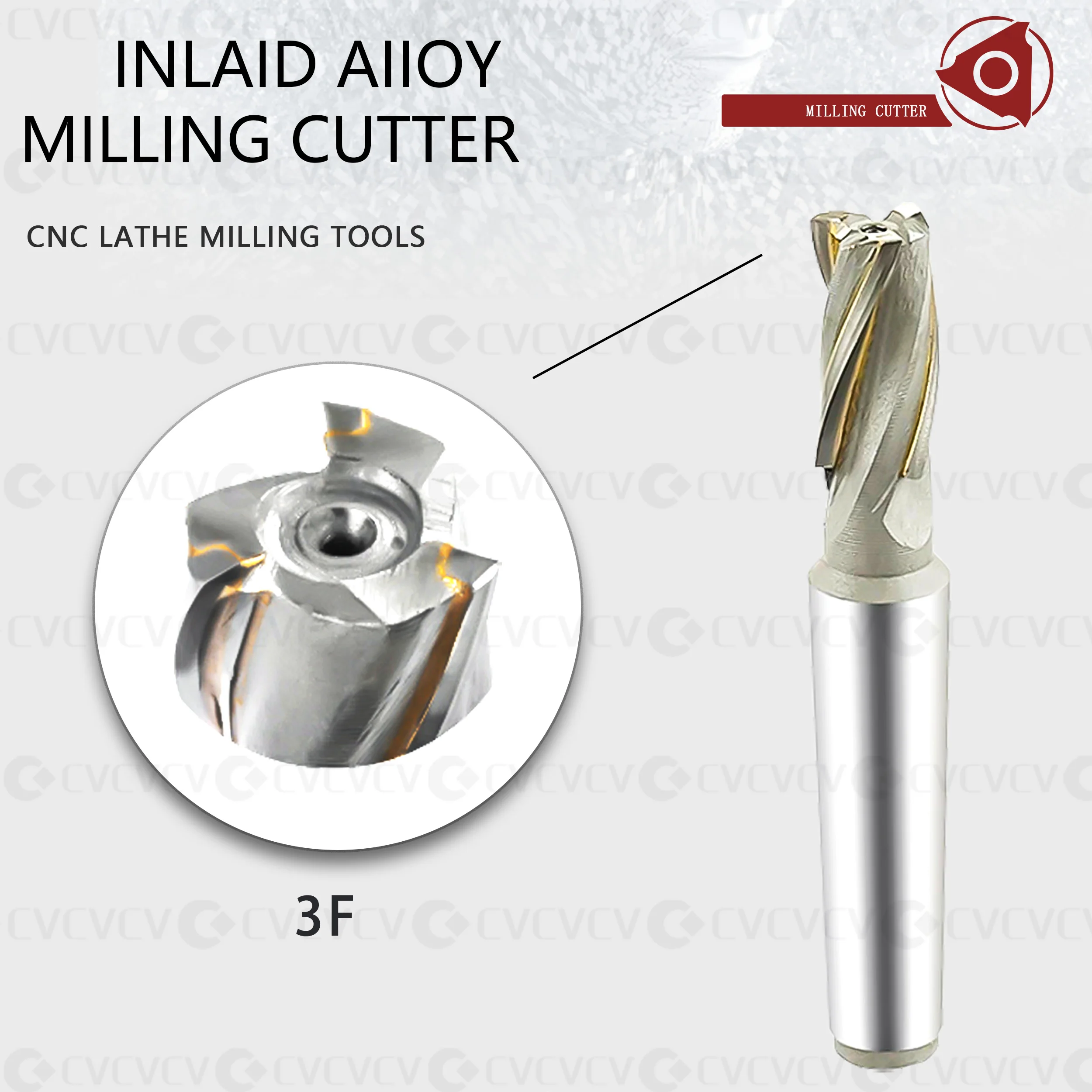 Carbide Milling tools BK10 20x38x137-F4-MT3  Sharp Blades Edge Carbide Embedded Taper Shank Spiral Milling BK30 CNC Lathe Tools