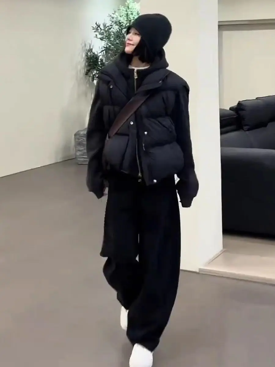 

Vests Waistcoats Thick Womens Waistcoat Formal Spring Patchwork Cropped Preppy Youthful Minimalist Cleanfit Softy Gentle Vintage