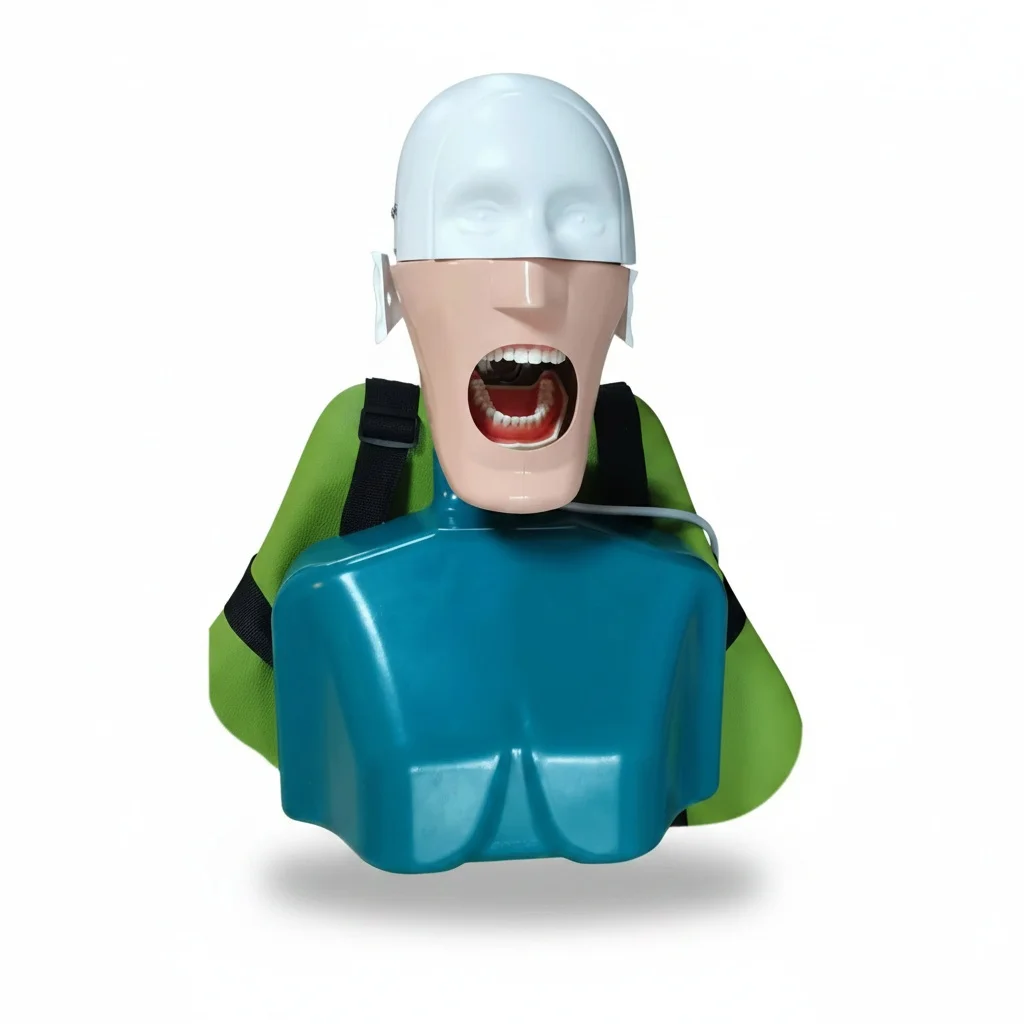 

Dental Teaching Model, Plastic Tied Rope Phantom Head, Simulation Practice Model, Educational Science Equipment