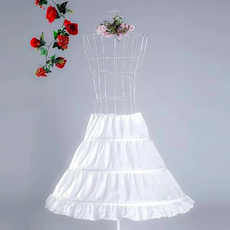 Jupe de Robe de Mariée pour Patients, Soutien Nik, Boucles en Fil de Crinoline, Doublure Moelleuse, ix, Bal de Promo, Ceinture artificiel astique, Accessoires en Maille