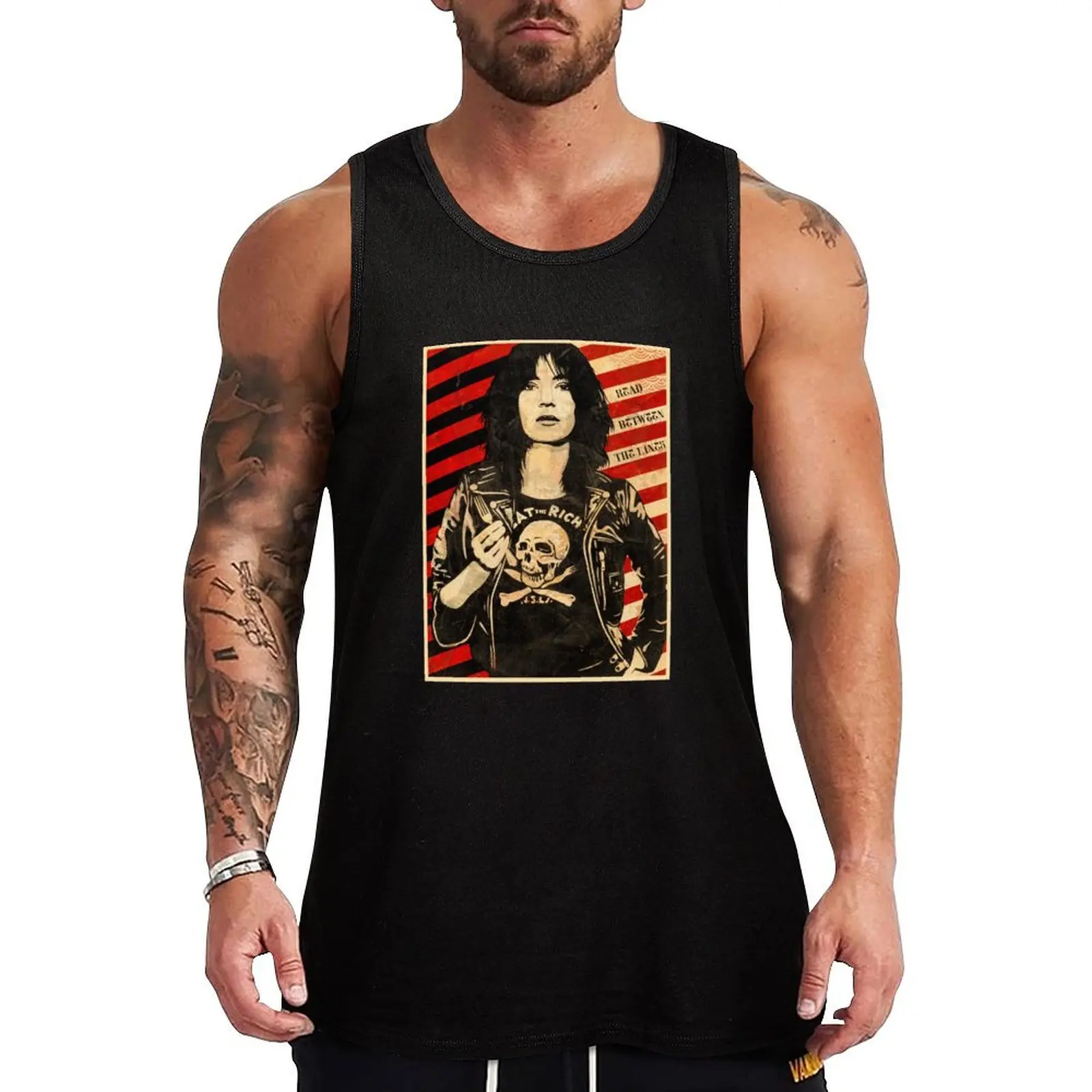 

Patti Smith Tank Top anime top cool things Male vest
