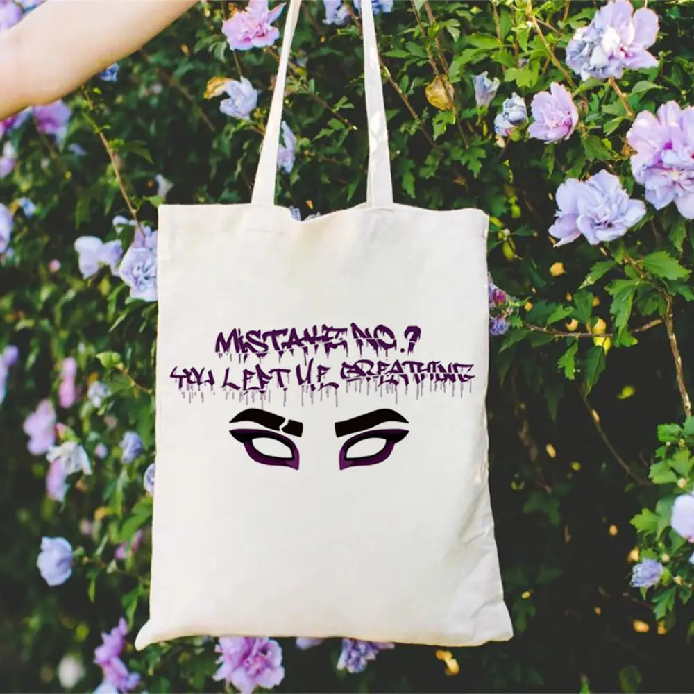 Rhea Ripley Canvas Tote Bags Wholesale Custom Unique Pattern Reusable Recyclable Shopping Bag Library Sustainable Durable