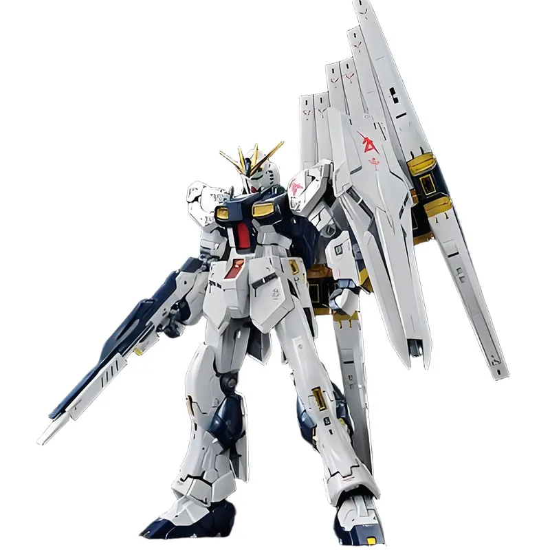 Bandai Originele MODEL KIT GUNDAM RG RX-93 dzi CLEAR COLOR LIMITED PAKKET & DE GUNDAM BASE LIMITED 1/144 Speelgoed Model Cadeaus voor jongens