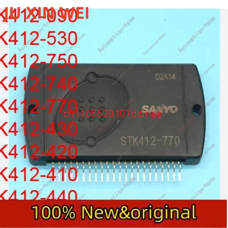 Módulo Original Nuevo STK412-740 STK412-750 STK412-090 STK412-530 STK412-770 STK412-420 STK412-410 STK412-430 STK412-440